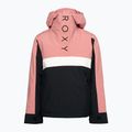 Children's snowboard jacket ROXY Shelter Girl dusty rose 4