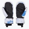 Women's Snowboard Gloves ROXY Flint Creek Mitt azure blue clouds 2