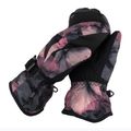 Children's snowboard gloves ROXY Jetty Mitt Girl true black pansy rg
