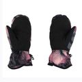 Children's snowboard gloves ROXY Jetty Mitt Girl true black pansy rg 2