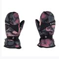 Children's snowboard gloves ROXY Jetty Mitt Girl true black pansy rg 3