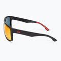 Quiksilver men's Transmission black ml red sunglasses 4