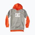 DC Dryden orange men's snowboard sweatshirt 7