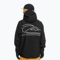 Men's Quiksilver High In The Hood snowboard jacket true black 3