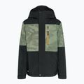 Quiksilver Mission Printed Block Youth spray camo laurel wreath children's snowboard jacket