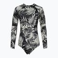 Ladies' one-piece swimsuit Billabong Spotted In Paradise white cap