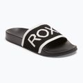 Women's flip-flops ROXY Slippy Knit black