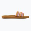ROXY Beachie Breeze women's slides tan/crazy pink 2