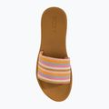 ROXY Beachie Breeze women's slides tan/crazy pink 5