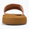 ROXY Beachie Breeze women's slides tan/crazy pink 6