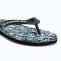 Quiksilver Molokai Recycled black/blue/blue men's flip flops 7