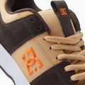 DC Lynx Zero S brown/brown/orange men's shoes 12