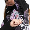 Women's snowboard jacket ROXY Galaxy true black blurry flower 5