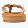 ROXY Porto Raffia II women's flip flops multi/olive 6