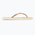 Women's ROXY Bermuda Print flip flops peach cream 2