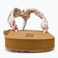 ROXY Paia V women's flip flops white/crazy pink print 7