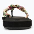 ROXY Paia V women's flip flops black/pink/soft lime 6