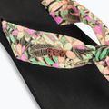 ROXY Paia V women's flip flops black/pink/soft lime 8