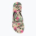 ROXY Portofino III women's flip flops black/pink/soft lime 6