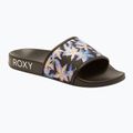 Women's ROXY Slippy IV slides black/boysenberry 8