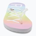 Women's ROXY Viva Jelly rainbow flip flops 8