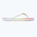 Women's ROXY Viva Jelly rainbow flip flops 2