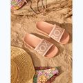 Women's ROXY Slippy Knit wheat/turkish coffee flip-flops 6