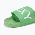 Women's slides ROXY Slippy II green 7