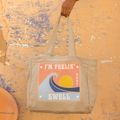 Women's ROXY Drink The Wave Tote tapioca bag 8