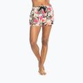 Women's ROXY Coastline Ride shorts anthracite palm song axs