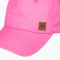 Women's ROXY Extra Innings Color shocking pink baseball cap 3