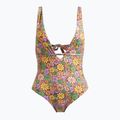 Women's one-piece swimsuit ROXY All About Sol root beer all about sol mini