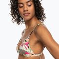 ROXY Printed Beach Classics Tri swimsuit top anthracite palm song s 5