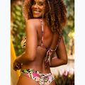 ROXY Printed Beach Classics Bralette swimsuit top anthracite palm song s 8
