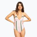 Women's one-piece swimsuit ROXY Vista Stripe agave green very vista stripe 2