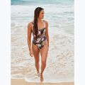 Women's swimsuit ROXY Pro The Double Line One anthracite classic pro surf 7