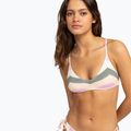 ROXY Vista Stripe Strappy swimsuit top agave green very vista stripe 2
