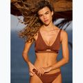 ROXY Silky Island root beer swimsuit top 7