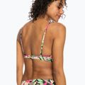 ROXY Printed Beach Classics Wrap swimsuit top anthracite palm song s 4