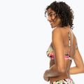 ROXY Printed Beach Classics Wrap swimsuit top anthracite palm song s 5