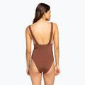 Women's one-piece swimsuit ROXY Silky Island root beer 4