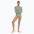 Women's one-piece swimsuit ROXY Pro The Overhead agave green 3