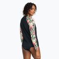 Women's swimming longsleeve ROXY Lycra Printed anthracite palm song s 4