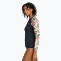 Women's swimming longsleeve ROXY Lycra Printed anthracite palm song s 5