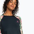 Women's swimming longsleeve ROXY Lycra Printed anthracite palm song s 6