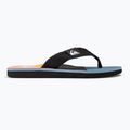 Men's Quiksilver Molokai Layback II flip flops blue / blue / orange 2