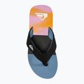 Men's Quiksilver Molokai Layback II flip flops blue / blue / orange 5