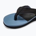 Men's Quiksilver Molokai Layback II flip flops blue / blue / orange 7