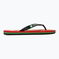 Men's Quiksilver Molokai Art II black/red/black flip flops 2