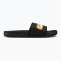 Quiksilver men's Rivi Wordmark Slide II black 2 slides 2